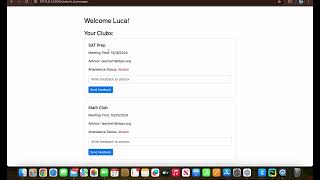 Student Club Signup [upl. by Eelam]