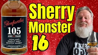 Glenfarclas 105 16 year old Sherry monster whisky review [upl. by Hepsoj]