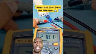 Testeur de LED Dalle des Téléviseur 📺 Sécurisé avec un Boost Converter repair uk led hack lcd [upl. by Ennairac193]