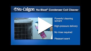 Product Demo No rinse required with NuCalgons NuBlast Coil Cleaner [upl. by Anecusa238]