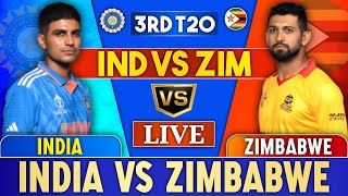 Ind vs Zim 3rd match  India vs Zimbabwe Pre Match Today [upl. by Bjork963]