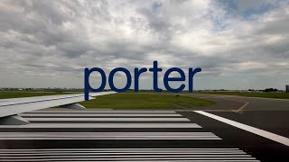 Porter Airlines Embraer E195E2 Takeoff From Toronto YYZ To San Francisco SFO [upl. by Olga]