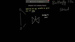 Oxidation number calculation jee jeemains jeeadvance chemistry akrsir chemistrywithakr shorts [upl. by Jody]