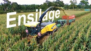 Ensilage 2017 2  John Deere  Fendt  New Holland  Deutz Massey [upl. by Tiphani513]