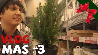 Kerstboom kopen in de Ikea met Jeffrey  Vlogmas 3 [upl. by Andie]