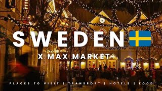 4K Walking tour of x max market Gothenburg [upl. by Kaenel317]