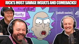 Ricks Most SAVAGE Insults And Comebacks REACTION  OFFICE BLOKES REACT [upl. by Atnuhs]