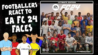 EA SPORTS FC 24  footballers react EA FC Trailer [upl. by Annoyik52]