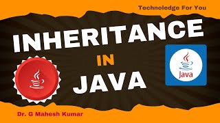 INHERITANCE IN JAVA [upl. by Cynarra]