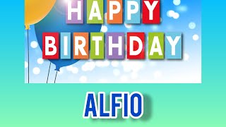 Buon compleanno Alfio  tanti auguri a te [upl. by Yesoj130]