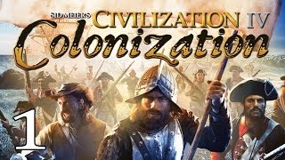 Играем в Civilization IV Colonization часть 1 [upl. by Kerianne862]