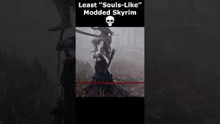 Least quotSoulsLikequot Modded Skyrim 💀 skyrim skyrimanniversary elderscrolls shorts [upl. by Ynoble]