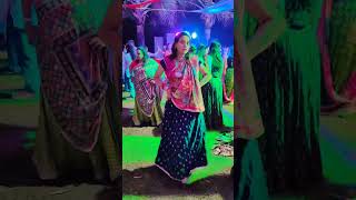 Pairon mein tere ghunghru ki video dance dancecover youtubeshorts garba night [upl. by Nilkcaj]