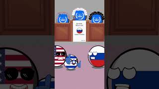 ICC arrest warrant countryballs israel russia usa [upl. by Kato686]