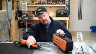 Ridgid One Handed Reciprocating Saw Model R3030 Review [upl. by Harutek]