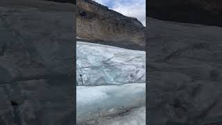 Glacier walking tour Athabasca Glacier Canada 3072022 [upl. by Pilihp589]