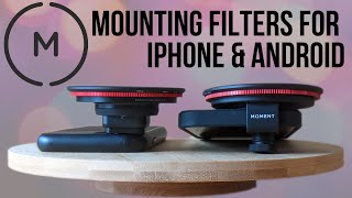 Moment Phone Filter Mount vs Moment Lens Filter Mount  Must Have Mobile Filmmaking Gear [upl. by Reave]