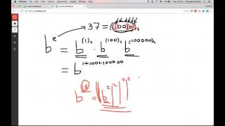 Exponentiation by squaring [upl. by Ylrbmik]