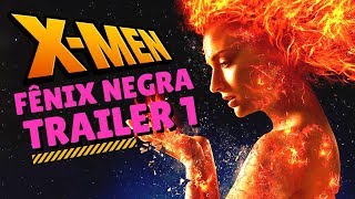 XMEN FÊNIX NEGRA TRAILER 1  DETALHES QUE VOCÊ NÃO VIU  Jujuba ATÔMICA [upl. by Eisle]