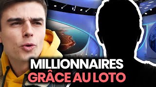 Je rencontre des millionnaires du Loto et jétais pas prêt [upl. by Angelle]