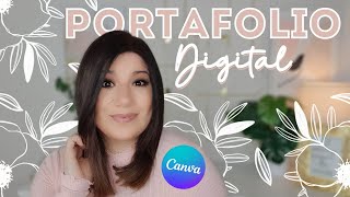 Cómo CREAR tu PORTAFOLIO DIGITAL en Canva ❤️ [upl. by Mcdougall41]