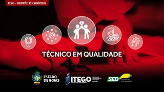 APRESENTAÇÃO DO CURSO TÉCNICO DE QUALIDADE [upl. by Toomay500]