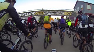 Sec1  pavement  chest cam  outbound  Leadville 100 MTB [upl. by Ayenat64]