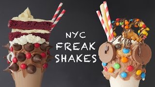 EXTREME MILKSHAKE RECIPES PART 2 How To Cook That Ann Reardon FREAKSHAKES [upl. by Hilarius]