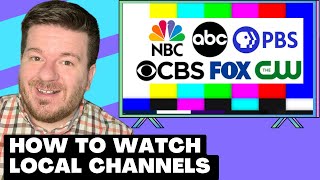 How to Watch Local Channels Without an Antenna [upl. by Netsreik583]