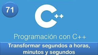 71 Programación en C  Funciones  Ejercicio  Transformar segundos a horas minutos y segundos [upl. by Tavy]