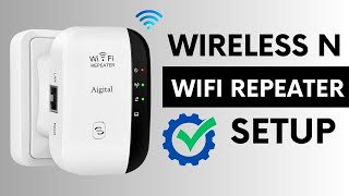 Wireless N WiFi Repeater Setup [upl. by Etram]