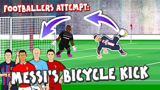 💥MESSIS BICYCLE KICK💥 Footballers Attempt feat Ronaldo Neymar Nunez Haaland Clermont vs PSG 2022 [upl. by Orgel800]