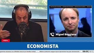 Picante cruce entre Tenembaum y Miguel Boggiano por el plan económico de Milei [upl. by Alisia]