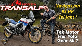 2023 HONDA TRANSALP 750  O ARTIK ESKİSİNDEN ÇOK FARKLI [upl. by Sreip911]