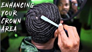 HOW TO GET WAVES CROWN METHOD 2021 [upl. by Man]