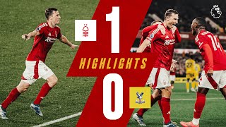 Chris Wood Scores AGAIN 🔥  Forest 10 Crystal Palace  Premier League Highlights [upl. by Thorstein]