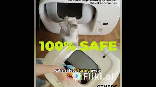 Furbulous SelfCleaning and Packing Litter Box Caja de arena gatos cat arena fabuloso [upl. by Nevar]