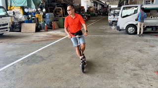 LIOW VIDEO Test Ride Micro Kick scooter 选购滑板车 [upl. by Ydde]