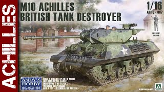 AHHQ British M10 Achilles  Part 3 116 scale model [upl. by Idelia411]