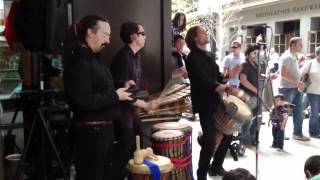 African Drum Trio part 2  City Creek Center Grand Opening [upl. by Forbes]