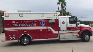 Edgewater Engine amp Rescue 55 Responding  Edgewater Fire amp Rescue [upl. by Novanod384]