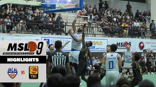 MSL 9 FINAL GAME 1 HIGHLIGHTS Zarkawt BCA vs Khatla TBL [upl. by Hardej]