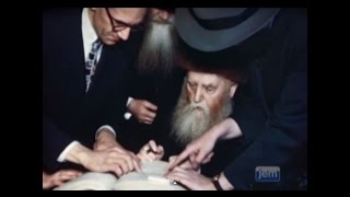 The Previous Rebbe Accepts US Citizenship  RARE Footage from 1949 [upl. by Ravo]