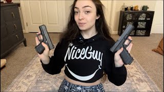 ASMR Your Girlfriend Teaches You About Her Guns [upl. by Dewey]