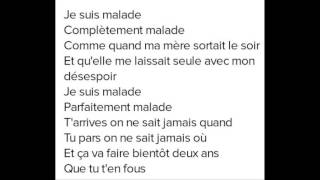 quotJe suis maladequot song pronunciation [upl. by Bianka733]