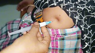 Arm injection IM Soma Ject Injection Push √√ Injection Video জন্মবিরতিকরণ ইনজেকশন 24 Ep 72 [upl. by Lonier]