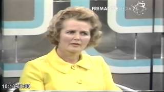 Margaret Thatcher  1970s interview  Thames television [upl. by Kcirdek]