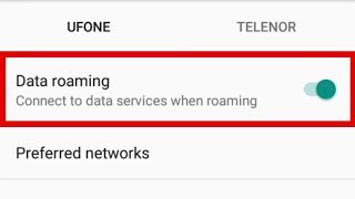 How To Enable On Data Roaming  Connect To Data Services When Roaming in Android [upl. by Aratahc]