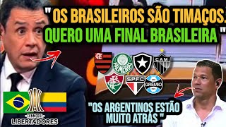 ESPANTO E ADMIRAÇÃO DEBATE COLOMBIANO SOBRE OS BRASILEIROS NA LIBERTADORES 2024 [upl. by Ayatnohs]