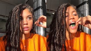 FAUX LOCS 3 HRS NEW METHOD  HOW TO TAKE DOWN [upl. by Sybilla447]